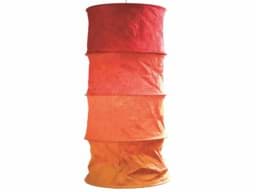 Zeige Details für Lokta Lampenschirm rund rot-orange groß Bild von Lokta Lampenschirm rund rot-orange groß