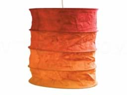 Zeige Details für Lokta Lampenschirm Nevada rot-orange Bild von Lokta Lampenschirm Nevada rot-orange