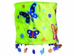 Zeige Details für Lokta Lampenschirm Schmetterling grün Bild von Lokta Lampenschirm Schmetterling grün