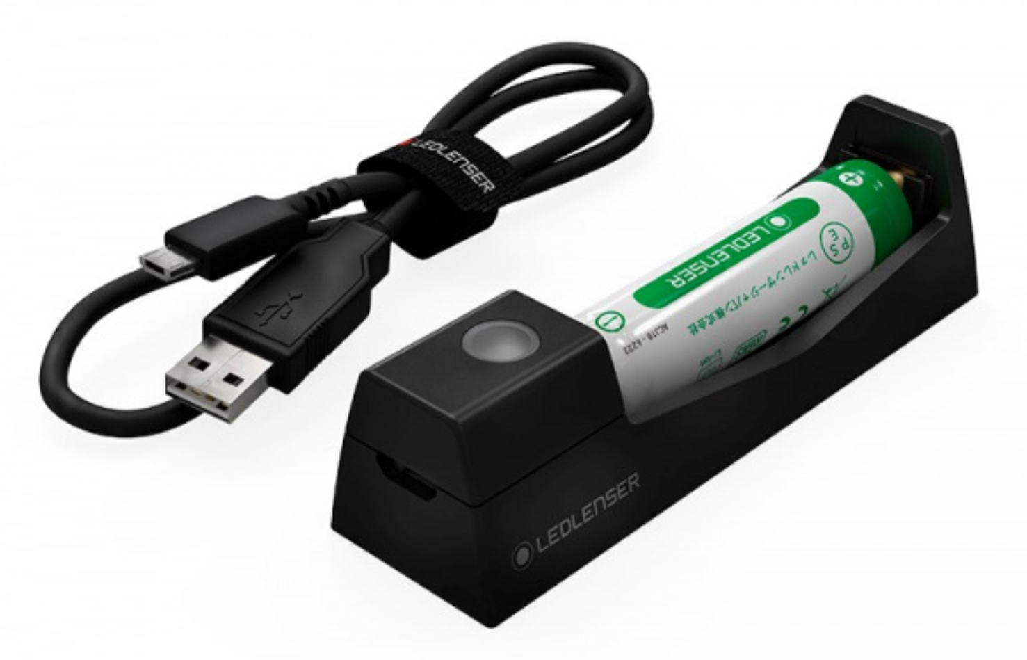 Bild von LEDLENSER 14500 Li-Ion battery 750 mAh & external charger