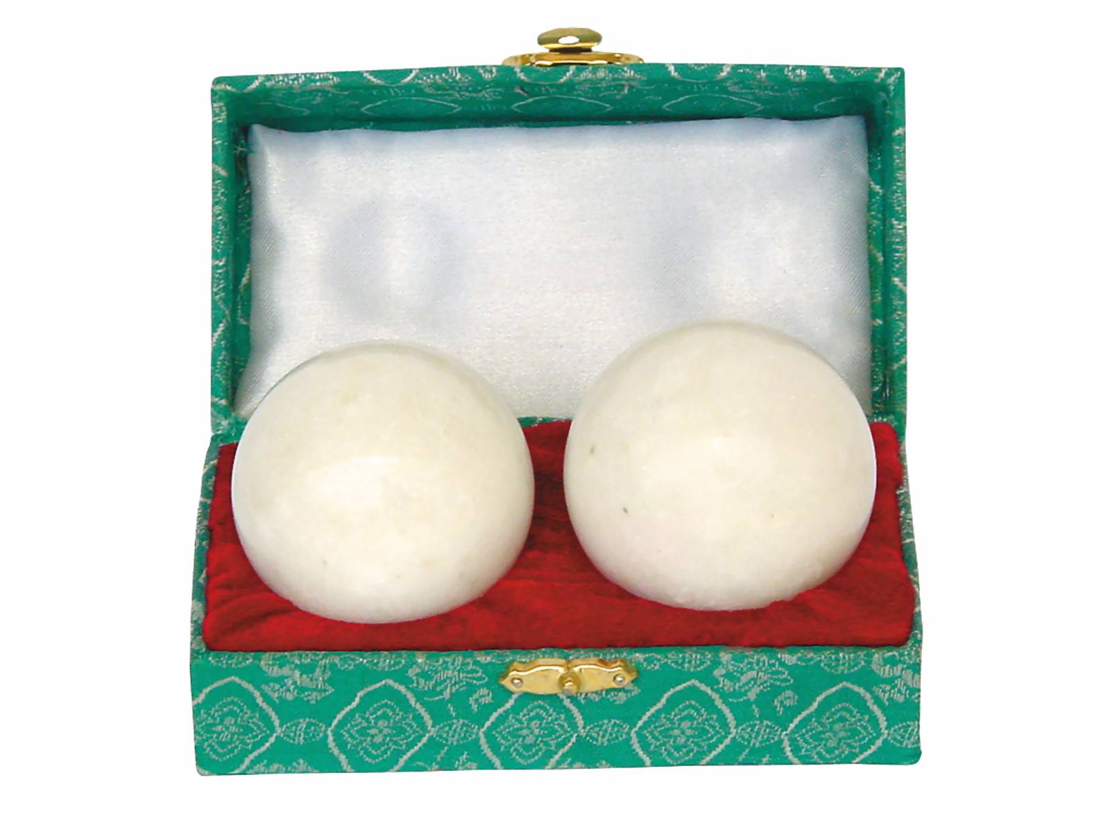 Bild von Qigong Kugeln Schneequarz ø 50 mm