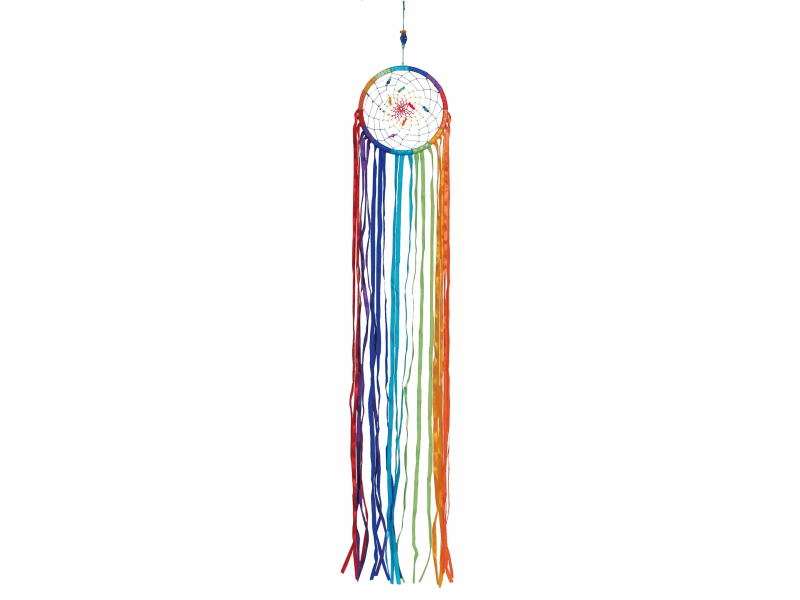 Bild von Dreamcatcher Satinbänder regenbogen 14 cm