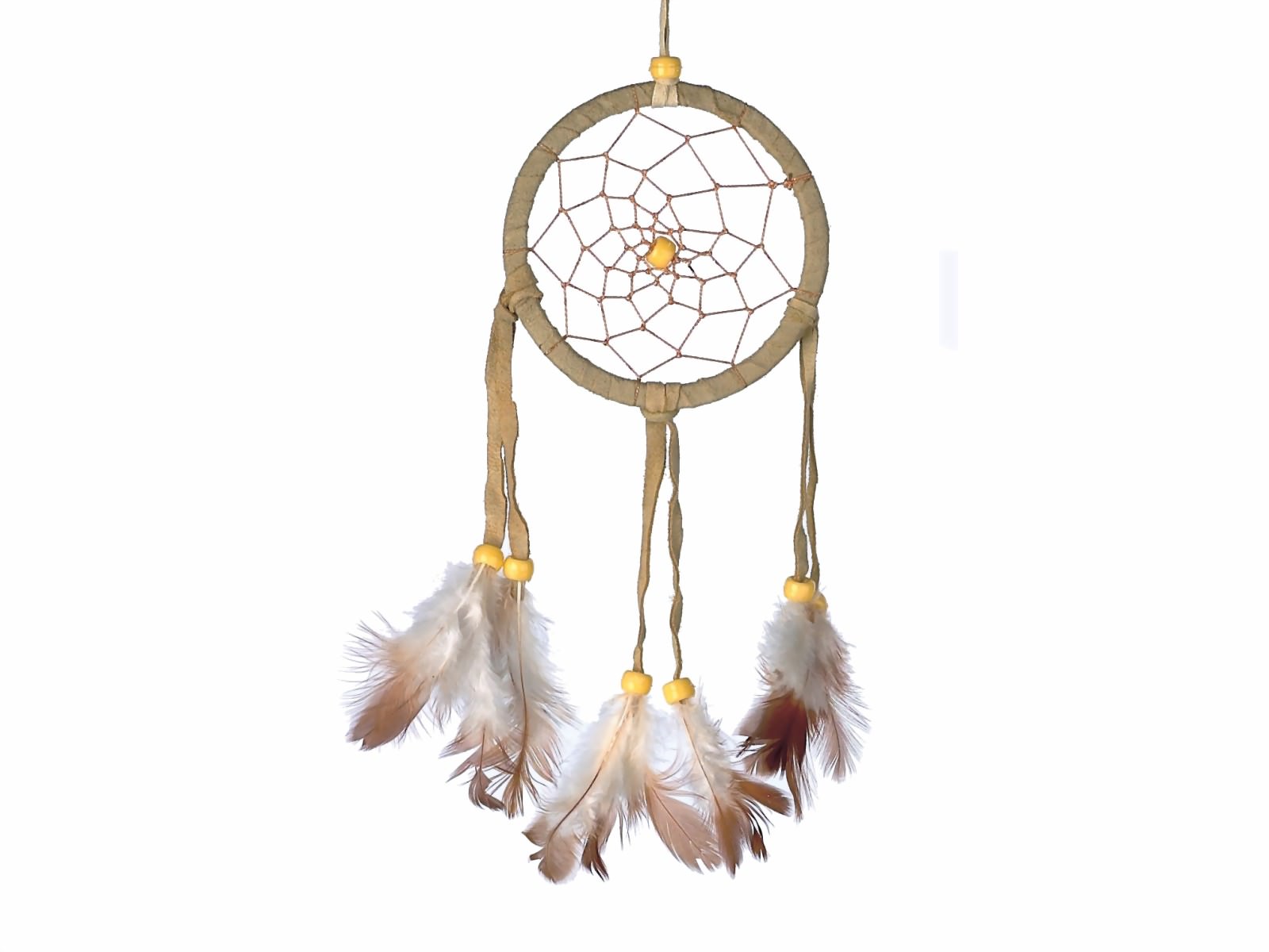 Bild von Dreamcatcher Wildleder beige 6 cm