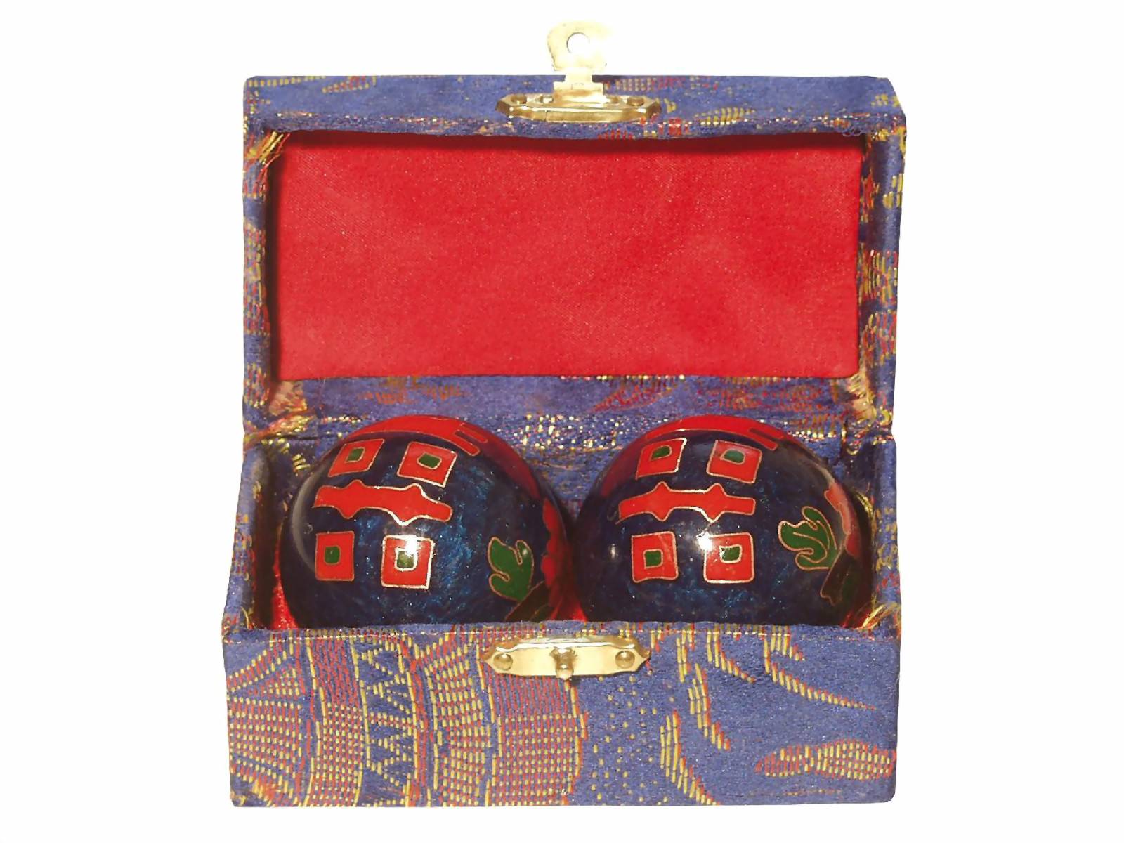 Bild von Qigong Kugeln Double Happiness blau ø 45 mm