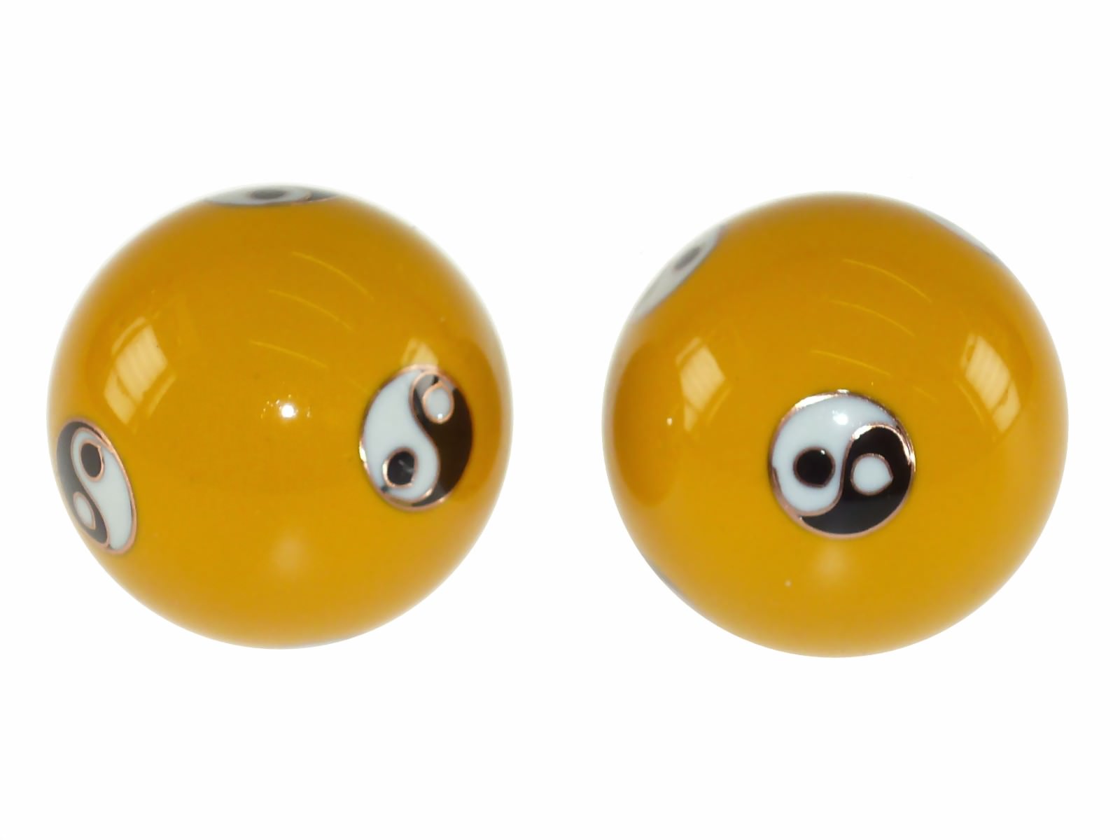 Bild von Qigong Kugeln Yin-Yang gelb ø 40 mm