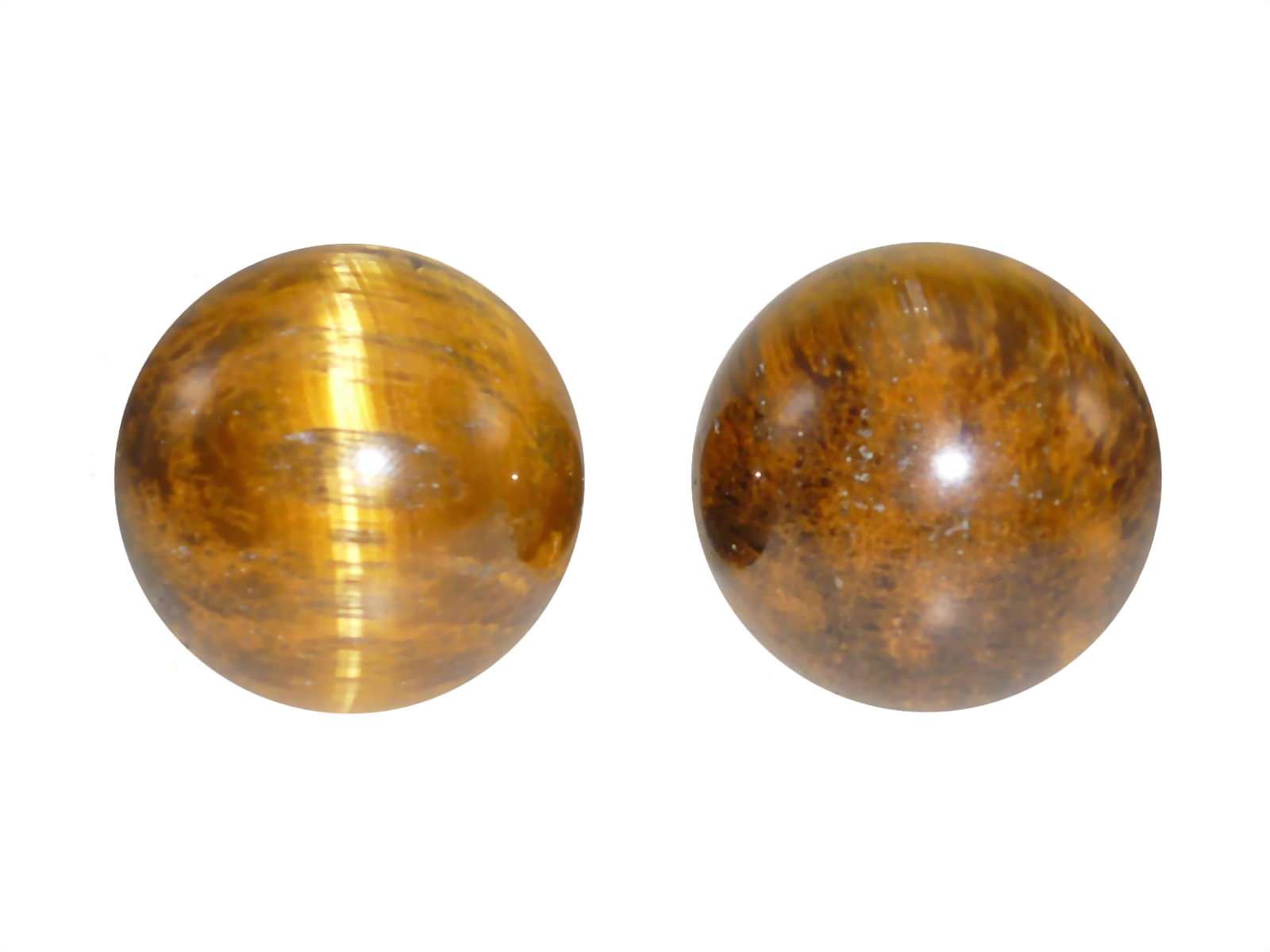 Bild von Qigong Kugeln Tigerauge ø 40 mm