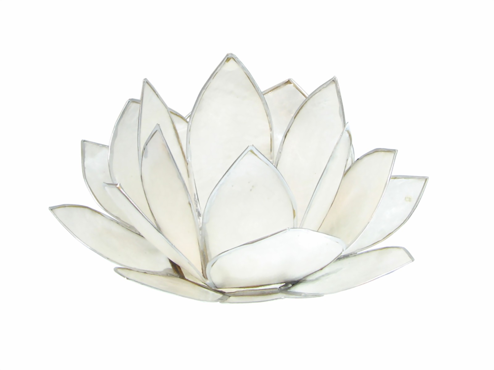 Bild von Teelicht Lotus-Licht Sonnenaufgang weiß