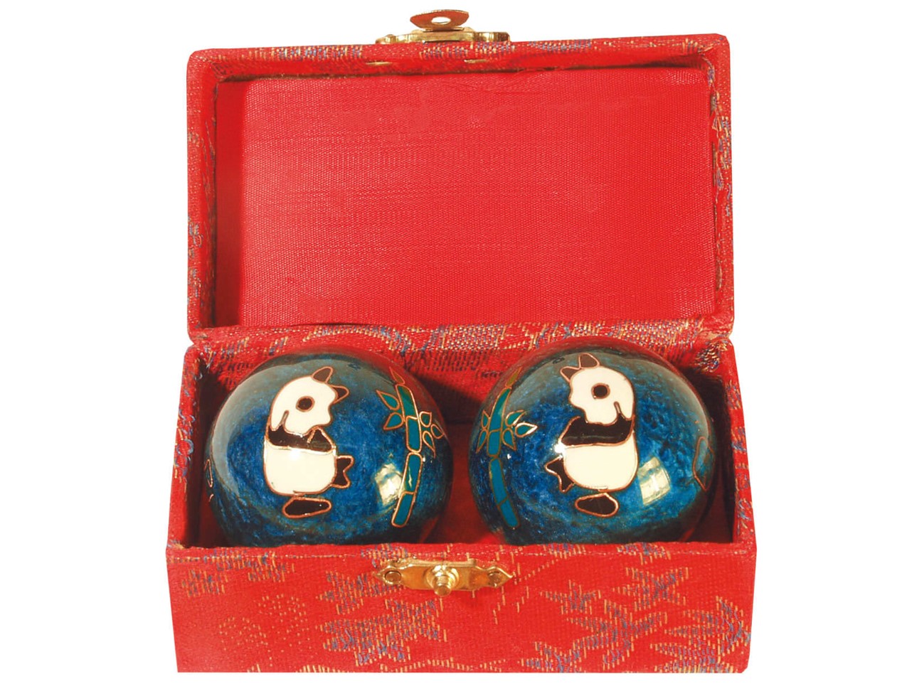 Bild von Qigong Kugeln Panda blau ø 35 mm