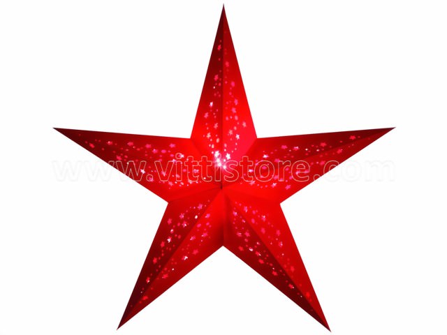 Bild von starlightz mia red earth friendly Leuchtstern